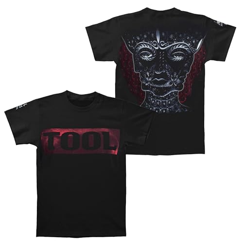 Tool Shaded Box Triple Face 2-Sided T-Shirt Black Small
