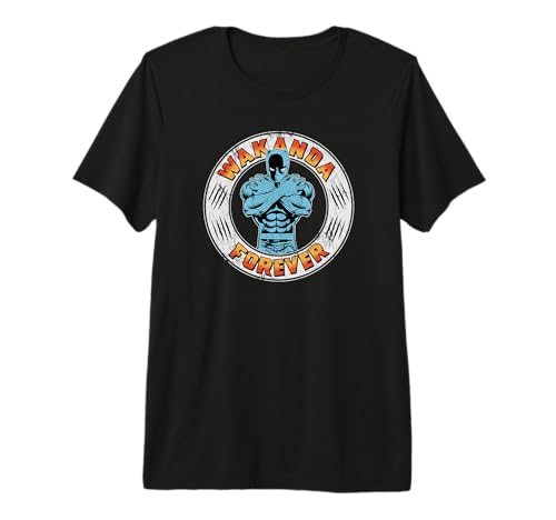 T-shirt vintage Black Panther Marvel Comics vêtement noir homme