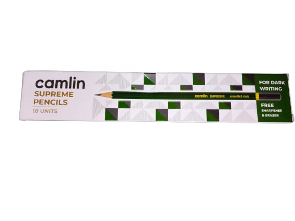Camline Shivam Kokuyo Supreme Writing and Drawing Pencil (Pack of 10)
