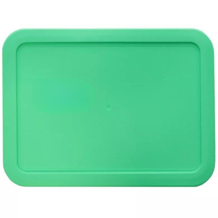 For Bright Green Plastic Rectangle Replacement Food Storage Lid