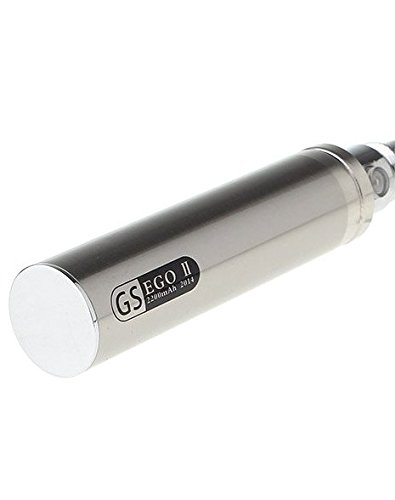 Silver GS eGo II 2200 mAh E-Cigarette Battery with 3-Colour LED Display (no  Nicotine) : Amazon.de: Electronics & Photo