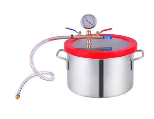 Amazon.co.jp: Kisigim 小型真空チャンバーキットステンレス製 真空脱