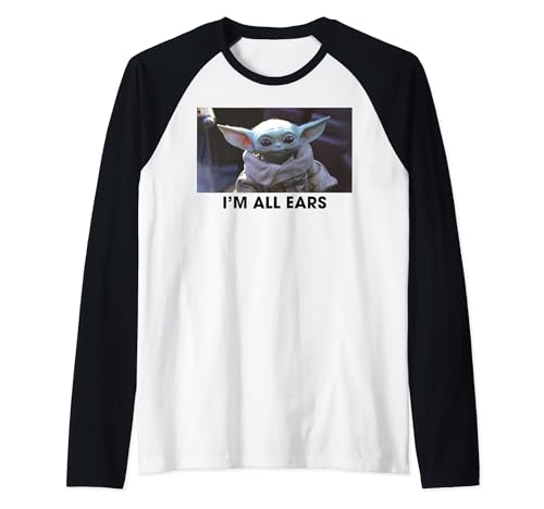 Star Wars T-shirt raglan de baseball bicolore avec motif portrait