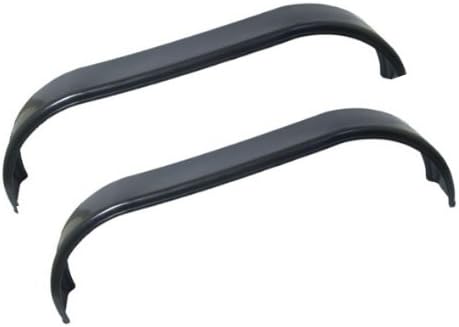 Tandem Plastic Trailer Mudguards: 7" x 58" to suit 13" wheels