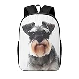 Design premuroso: gli spallacci della borsa per computer stampata Schnauzer ben comportata sono regolabili, gli spallacci più larghi e traspiranti sono progettati per proteggere la schiena quando si trasportano carichi pesanti; il punto di supporto posteriore deve fare un trattamento di rinforzo datato, una maggiore capacità portante.