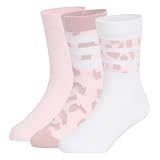 adidas Unisex Kinder Youth Girls Leo Graphic 3Pp Socks Socks, Dual Lilac/clear pink/white, XS