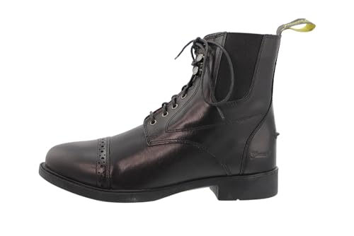Women's Synthetic Leather Lace-Up Paddock Boots