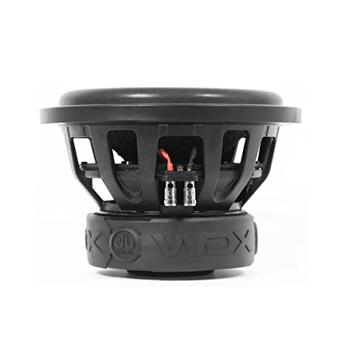 Image of DB Drive WDX G1 Series 4-Ohm DVC Subwoofer (8 Inch, 1,200 Watts Max) WDX8G1.4 Compatible for Car | Black Colour