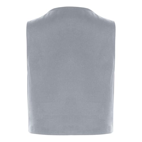 Boys Formal Suit Vest Single Breasted Dress Waistcoat Dresswear Top Wedding Party Gentleman Outfit2