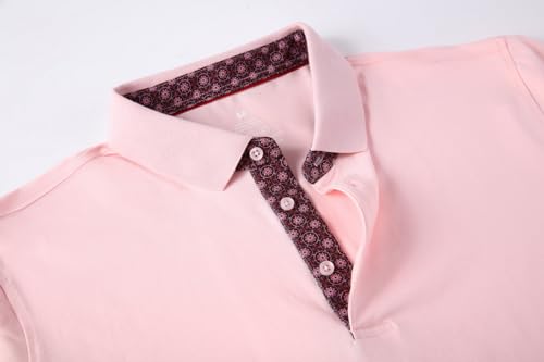 Alex Vando Mens Polo Shirts Short Sleeve Regular Fit Fashion Designed Shirt