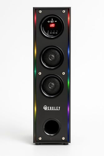 Image of BENCLEY BLED 25000 Watt PMPO 2.1 Channel Wireless Bluetooth Tower Speaker (Black)