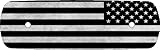 Black and Grey American Flag Insert for Harley Davidson M8 / 114 Air Cleaner Cover  Replaces Stock