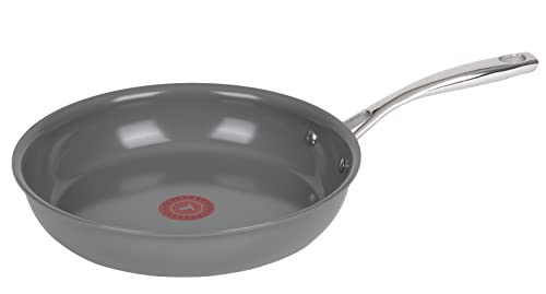 Image of T-Fal Ceramic Excellence Reserve Nonstick Fry Pan 12 Inch Induction Cookware, Pots and Pans, Dishwasher Safe