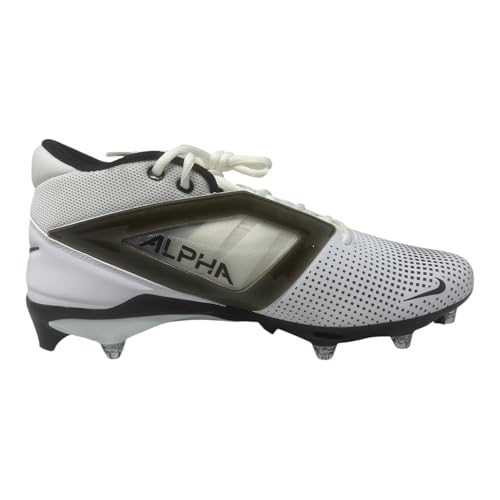 Image of Nike Alpha Menace 4 Elite Football Cleats (FD7036-600, University Red /Team Red /Black /White)