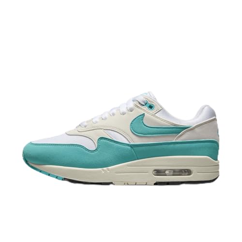 Nike Air Max 1 Women's Shoes (DZ2628-107, White/Phantom/Coconut Milk/Dusty Cactus) Size 10