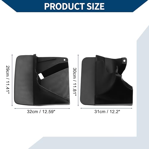 Image of Mud Flaps Splash Guards W /Mount Accessories for Toyota LAND CRUISER FJ120 PRADO 2DR 2003-2009 Front and Rear Mud Guards 1 Set