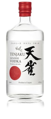 Tenjaku Vodka 700ML 40% ABV Japanese Vodka distilled from Rice Gift for Vodka Lovers