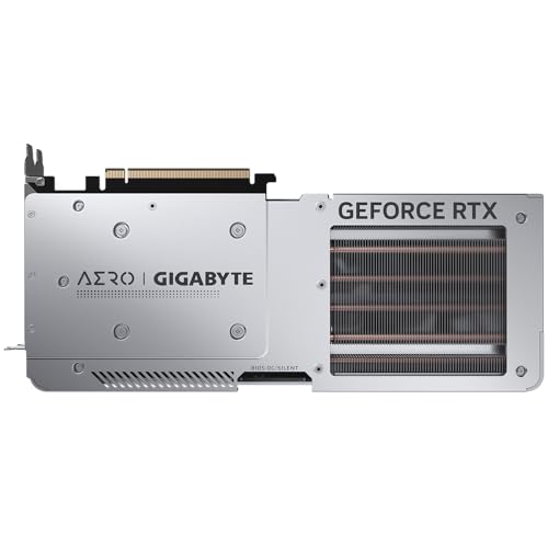 GeForce RTX 4070 SUPER AERO OC - Scheda grafica 2565 MHz, 12 GB GDDR6X 21000 MHz 192-bit di memoria, PCI-E 4.0, 3 DP 1.4, 1 HDMI 2.1a, NVIDIA DLSS 3.5, GV-N407SAERO OC-12GD - Scheda video - Immagine 5
