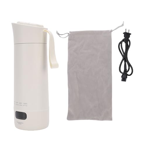 Pava Eléctrica Portátil 400ml Haofy 110V con Control Digital