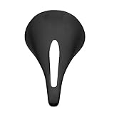 Material: fibra de carbono Nrpfell Siento de Bicicleta CóModo SillíN de Bicicleta de Carbono Liviano CojíN de Siento de Bicicleta Mate 3K para Bicicleta de Carretera MTB 240 143MM