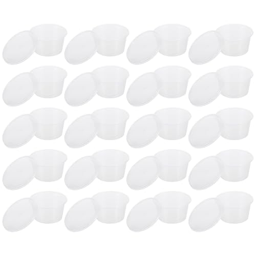 YARNOW 100�Z�b�g �g���̂ĉ\�Ŗ������ʂ̂���v���X�`�b�N�����[�{�b�N�X 100ml�e�ʂ̑��ړI���[�e�� �s�N�j�b�N��ƒ� �w�Z�ł̎����^�тɕ֗��Ȏ��p�p�b�L���O�{�b�N�X