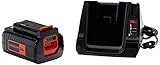 Black+Decker BLACK+DECKER Kit Batteria al Litio e Caricabatterie Compatibile con prodotti BLACK+DECKER a batteria 36V, BDC2A36-QW