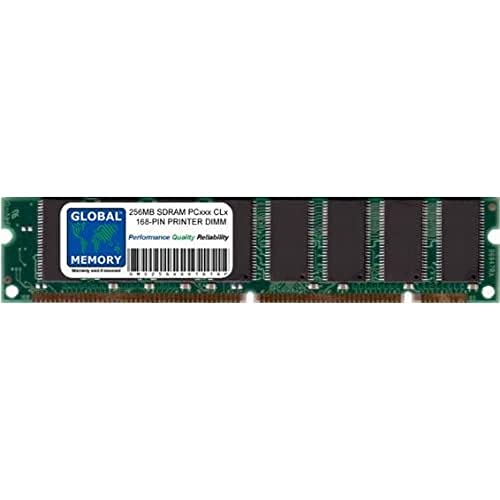 Memoria RAM de 256MB 168-PIN SDRAM DIMM para impresoras y sistemas compatibles