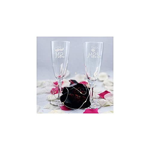 Generico Bicchiere da Spumante Flute Champagne Personalizzato con Nome Inciso con Nome Testo Data Anniversario Amore Love Brindisi festa degli innamorati Love Romantici Idea Regalo 2023 3
