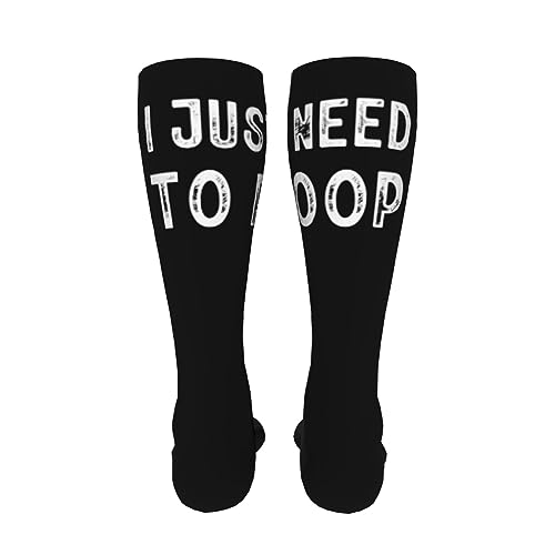 I Just Need To Poop Knee High Socks For Women Long Tube Socks Athletic Compression Socks Unisex High Socks Girls4