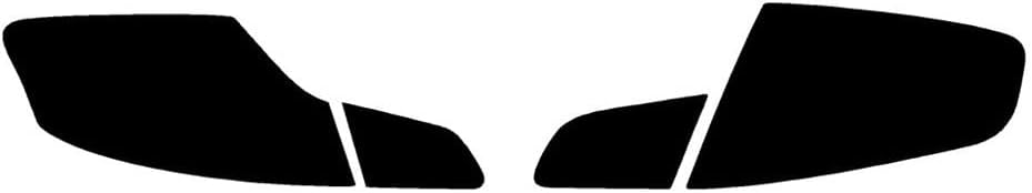 Rvinyl Tail Light Pre Cut Film Tint Cover Kit in Smoke Compatible with Infiniti G35 2007-2008 Sedan - Adhesive Backs