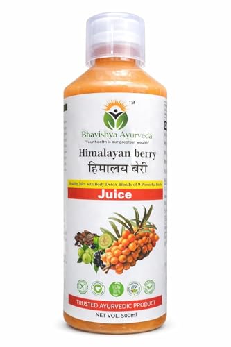 Image of Sea Buckthorn Juice, Rich in Vitamin C & Antioxidants, Omega 3 6 7 9 Health Syrup for Men & Women, 500 ml