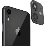 DIKKAR Compatible with iPhone XR Convert to iPhone 11/11 Pro/11 Pro Max Lens Sticker, Upgraded Camera Cover Anti-Scratch Tempered Glass film, Change to New Phone