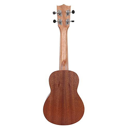 Ukulélé, 21 Pouces Sapele Ukulele 4 Cordes Hawaii Guitare Instrument de Musique (trou sonore tournesol) - Les Beatles, Paul McCartney, John Lennon, RIngo Starr, George Harrison Ukulélé, 21 Pouces Sapele Ukulele 4 Cordes Hawaii Guitare Instrument de Musique (trou sonore tournesol) – Image 3