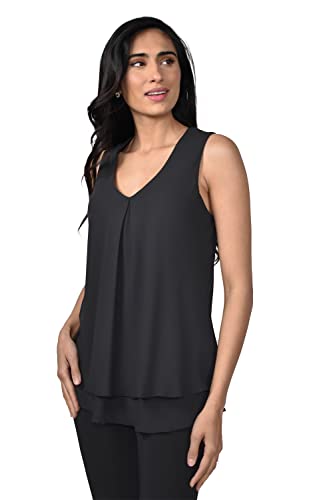 Frank Lyman Top Style 61175 - Camiseta para mujer, Negro -, 10
