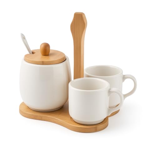 Jogo De Xicaras De Cafe Com Acucareiro E Suporte Oasis - Hauskraft