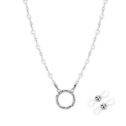 Glasses Holder Chain Loop Eyeglasses Necklace Ring for Women Reading