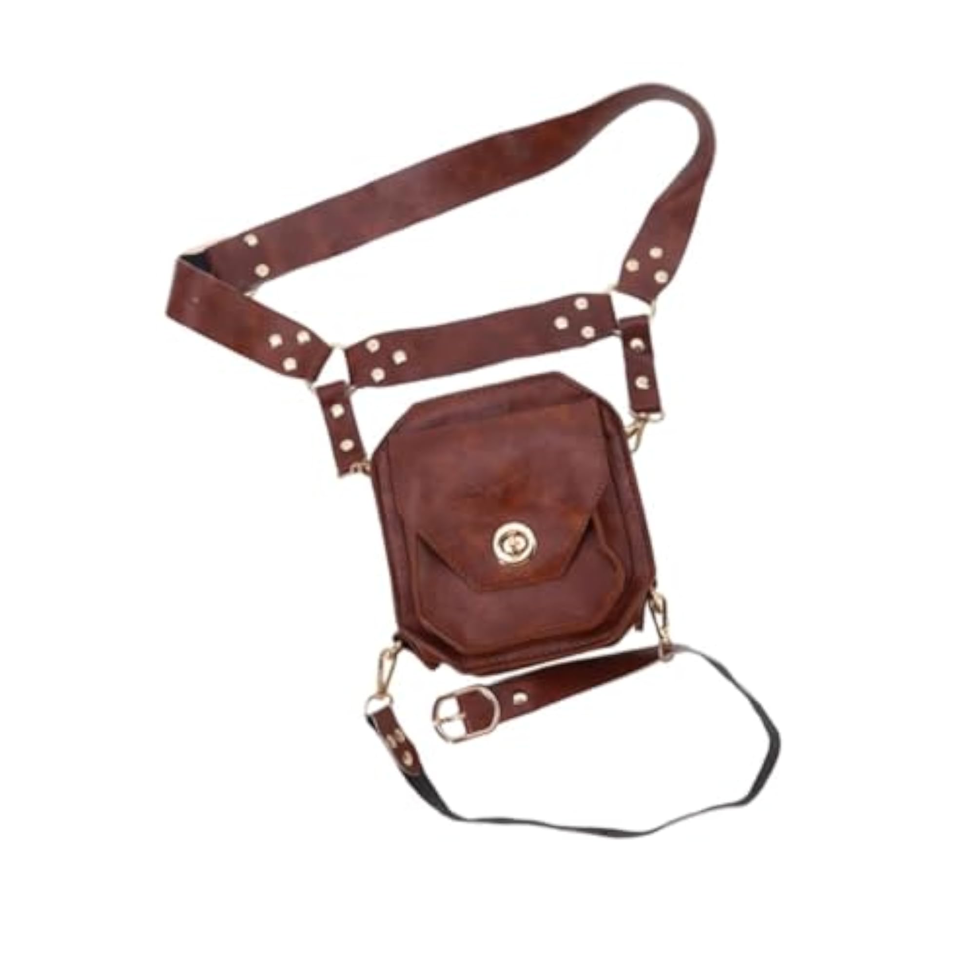 Steampunk Waterproof Thigh Bag for Travel