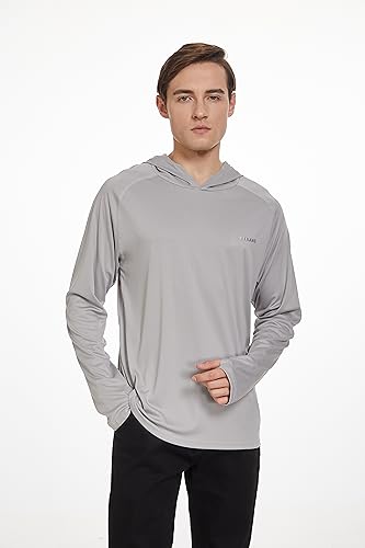 UPF 50+ Fishing Shirts for Men Long Sleeve UV Sun Protection Hoodie with Mask/Non-Mask Outdoor Hiking Shirts2