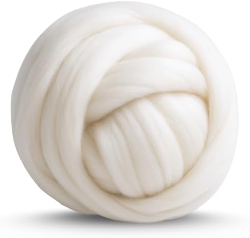 Amazon.com: Revolution Fibers Merino Wool Roving 1 lb (16 Ounces) for ...