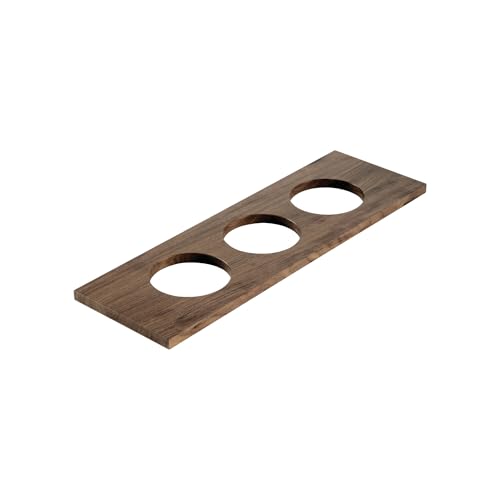 Brixwell QIQL-001 Container Holder, for Fineline Base Plate Walnut Material