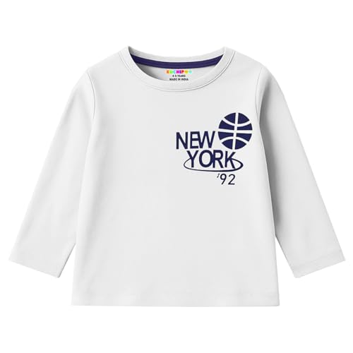 Image of Kuchipoo Boys Full Sleeves Cotton T-Shirt