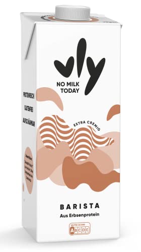 vly - Die cremig leckere Milchalternative aus Erbsen + Calcium | 100% pflanzlich | Vegane Milchalternative BARISTA zum Aufschäumen für Kaffee | Eiweiß & zuckerarm, Erbsenproteindrink Protein Drink Cover