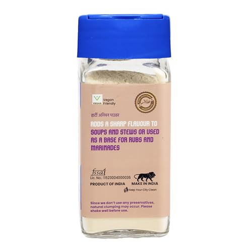 CRISTA 50 gms Hearty Onion Powder | Onion Powder for soups, stews, rubs and marinades I Farm Fresh | Zero added Preservatives