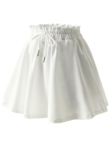 Jolyshlid Pacote com 4 saias atléticas para meninas, conjunto de saias de golfe com shorts para corr