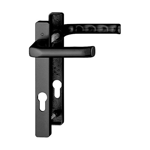 HOPPE London UPVC Lever Door Furniture 113P/366M - 92mm Centres Black