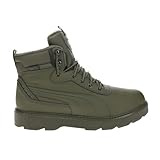 PUMA Mens Desierto V3 Puretex Round Toe Lace Up Casual Boots Ankle - Green - Size 13 M