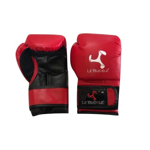 Le Buckle Training Gloves Boxing, Sparring, Punching Workout Exercise Gloves Black Red(10 oz) (B095RL2P2J) Amazon Price History, Amazon Price Tracker