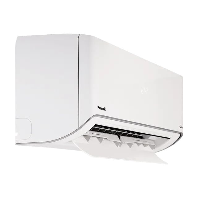 Image of Panasonic 1 Ton 3 Star Hot & Cold Inverter Split AC(-7~55 Deg. C Operation, Copper Condenser, 7in1 Convertible, 4-Way Swing, PM 0.1 Filter, CS /CU-EZ12BKYF, 2025 Model,White)
