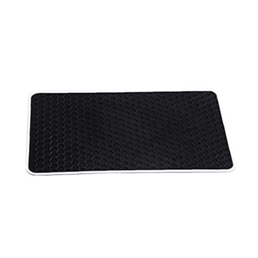 Kinesisk stil glidande mattor Öka användningen av mobiltelefonen Anti-skidmattor Förvaringsmattor Silikonmattor Anti-Slip Car Dash Sticky Pads (Svart)
