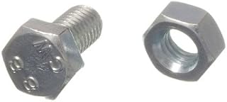 500 X HEX BOLT SET SCREW 4.8 GRADE M8 16MM BZP ZINC PLATED WEATHER RESISTANT